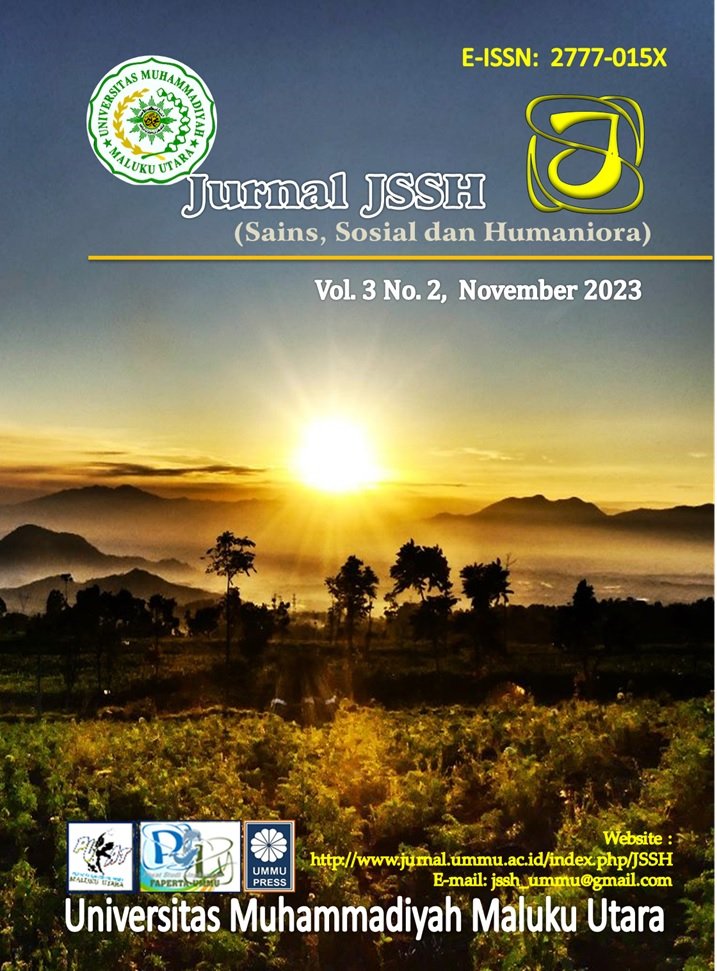 JURNAL SAINS SOSIAL dan HUMANIORA